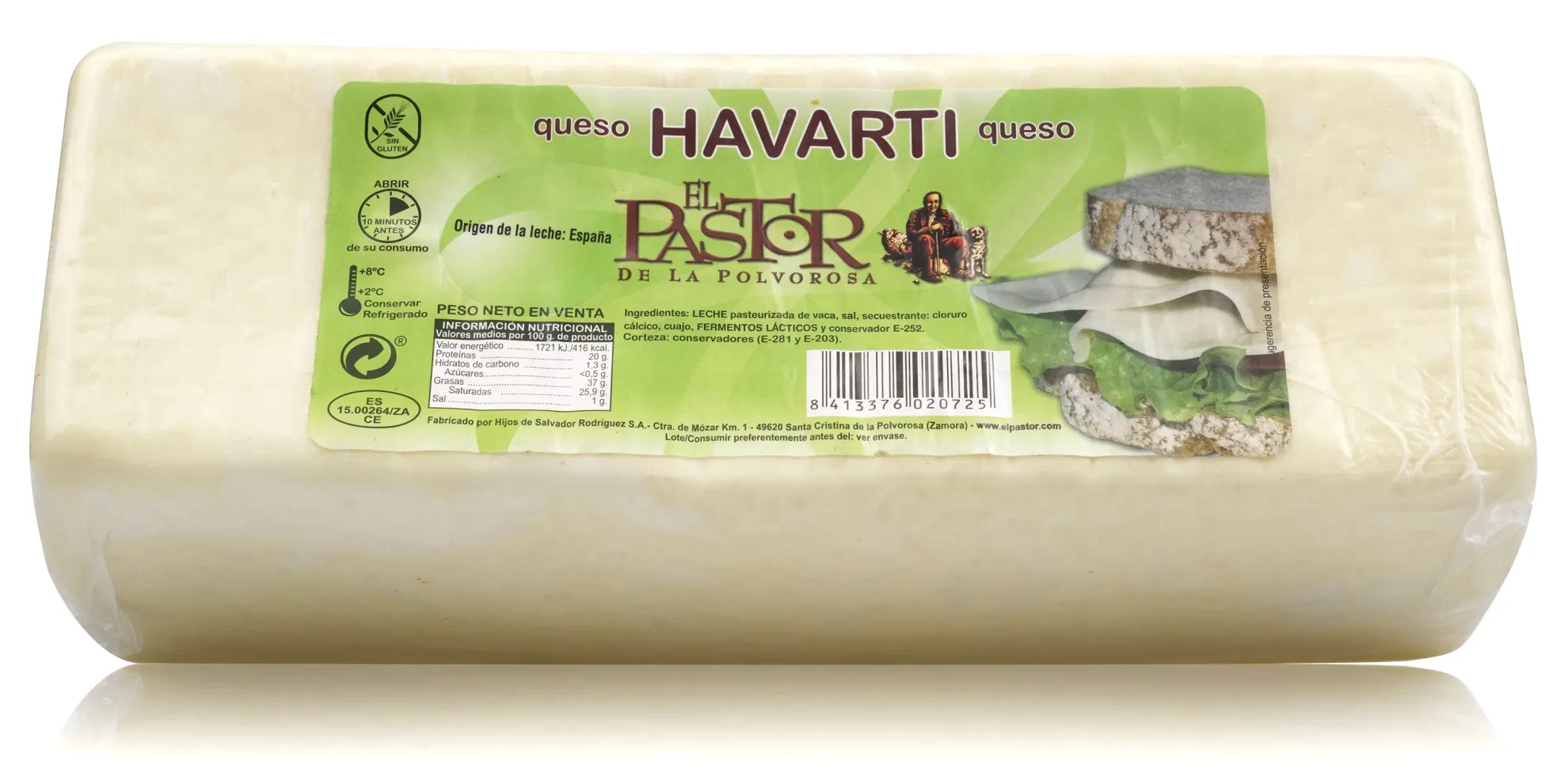 Barra Havarti El Pastor