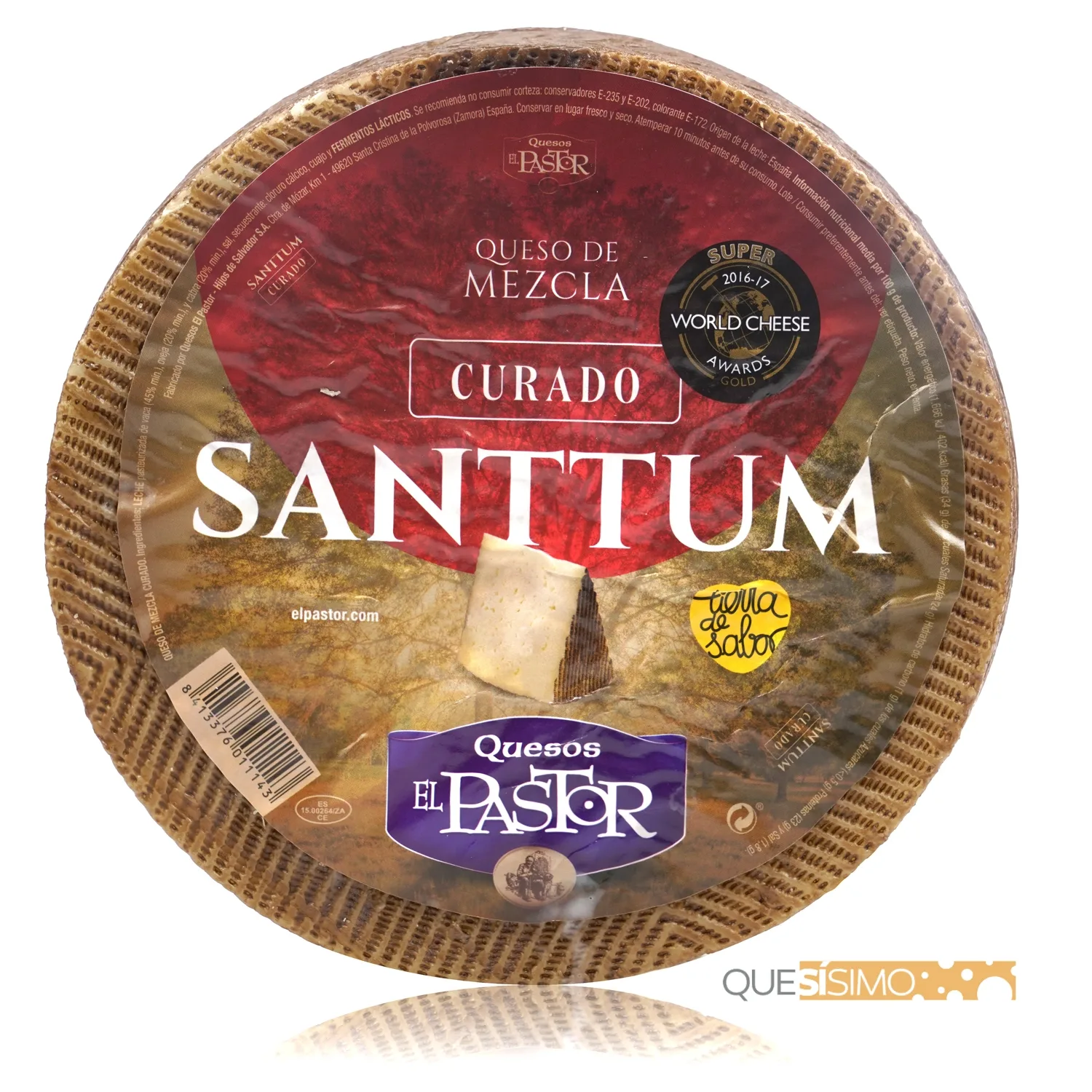 Queso Curado Santtum El Pastor