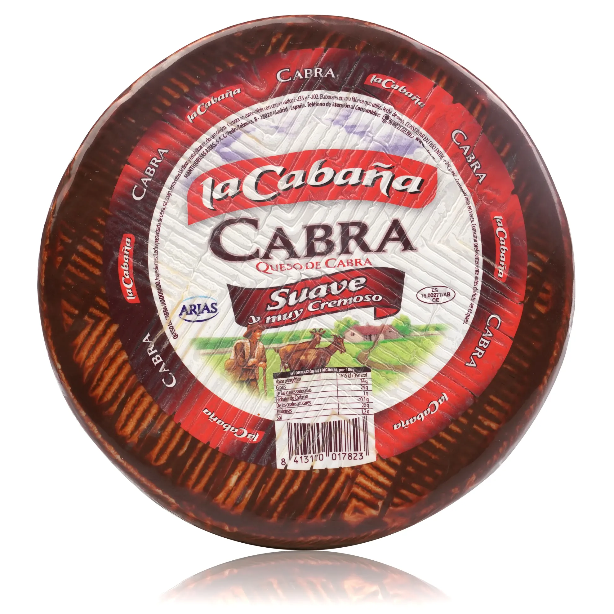 Queso de Cabra Suave La Cabaña
