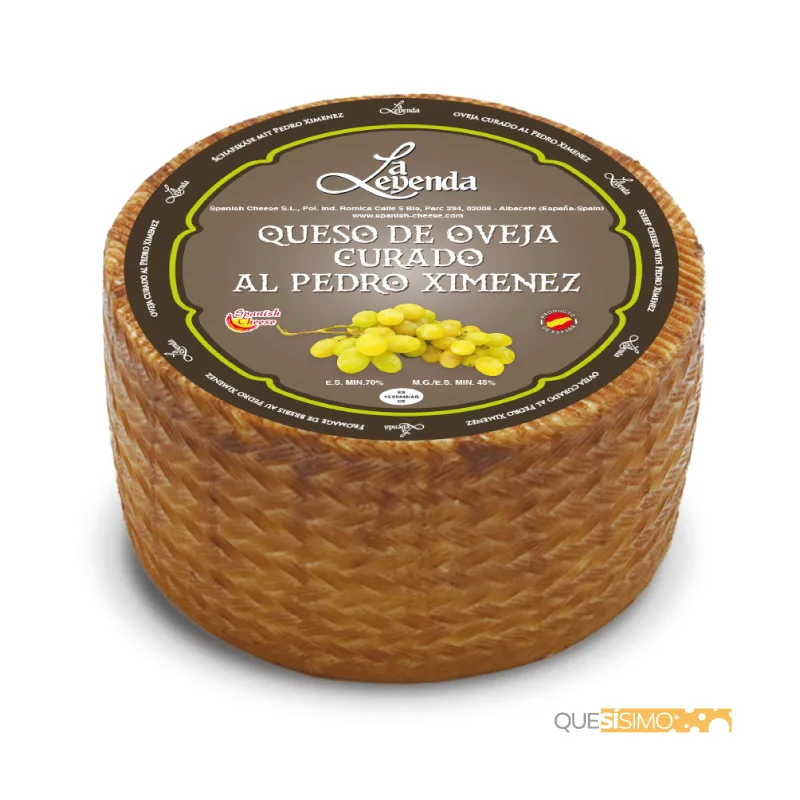 Queso de Oveja Curado de Pedro Ximénez La Leyenda