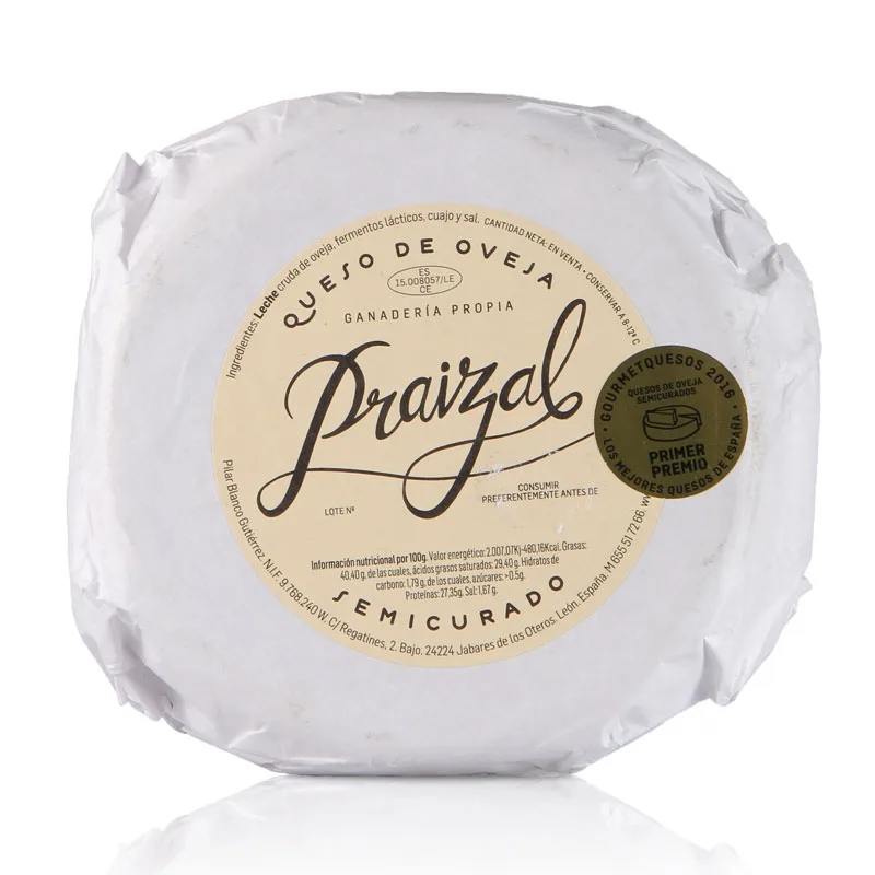 Queso El Praizal Semi Oveja