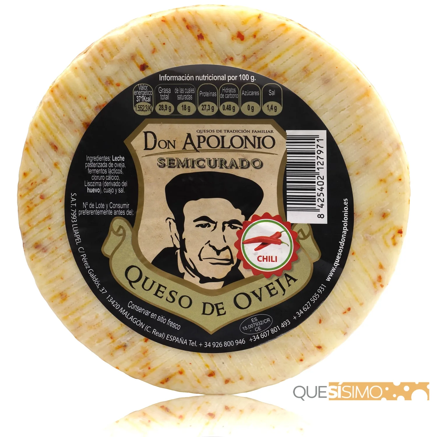 Queso Oveja Chili Don Apolonio