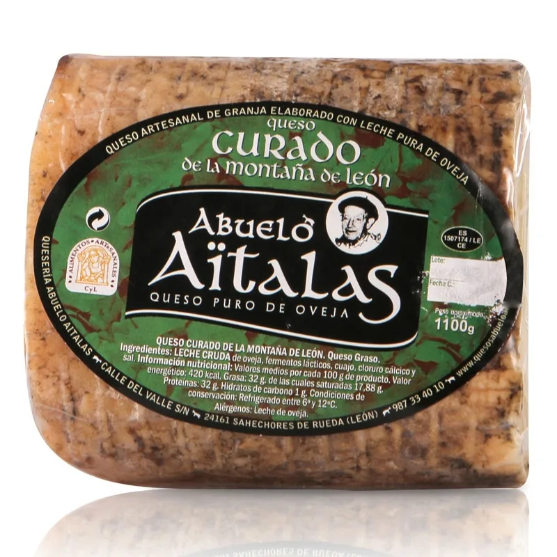 Queso Oveja Láctico Abuelo Aitalas