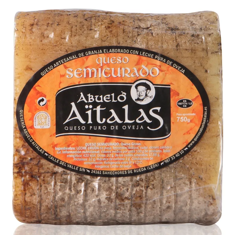 Queso Oveja Semi Abuelo Aitalas