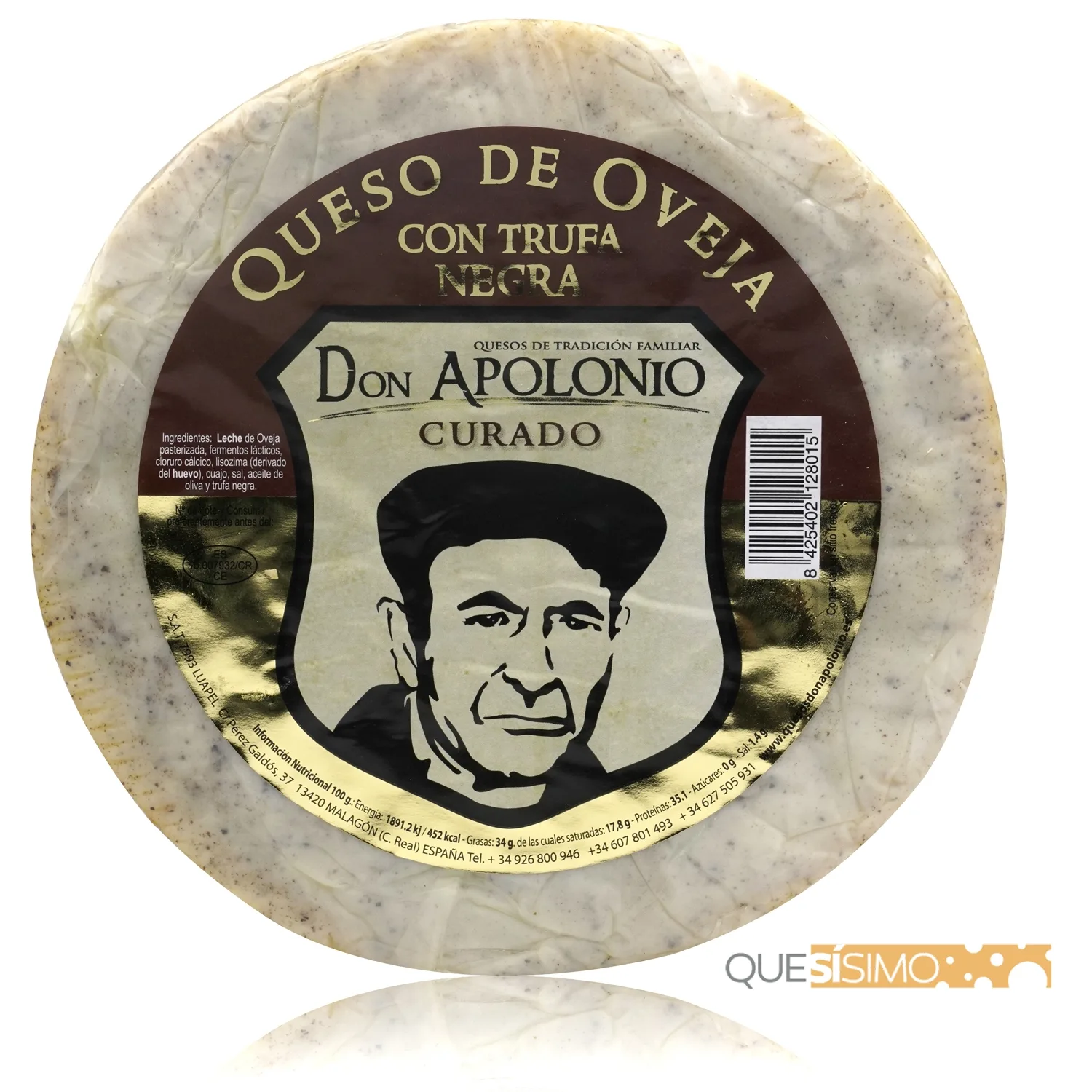 Queso Oveja Trufa Don Apolonio