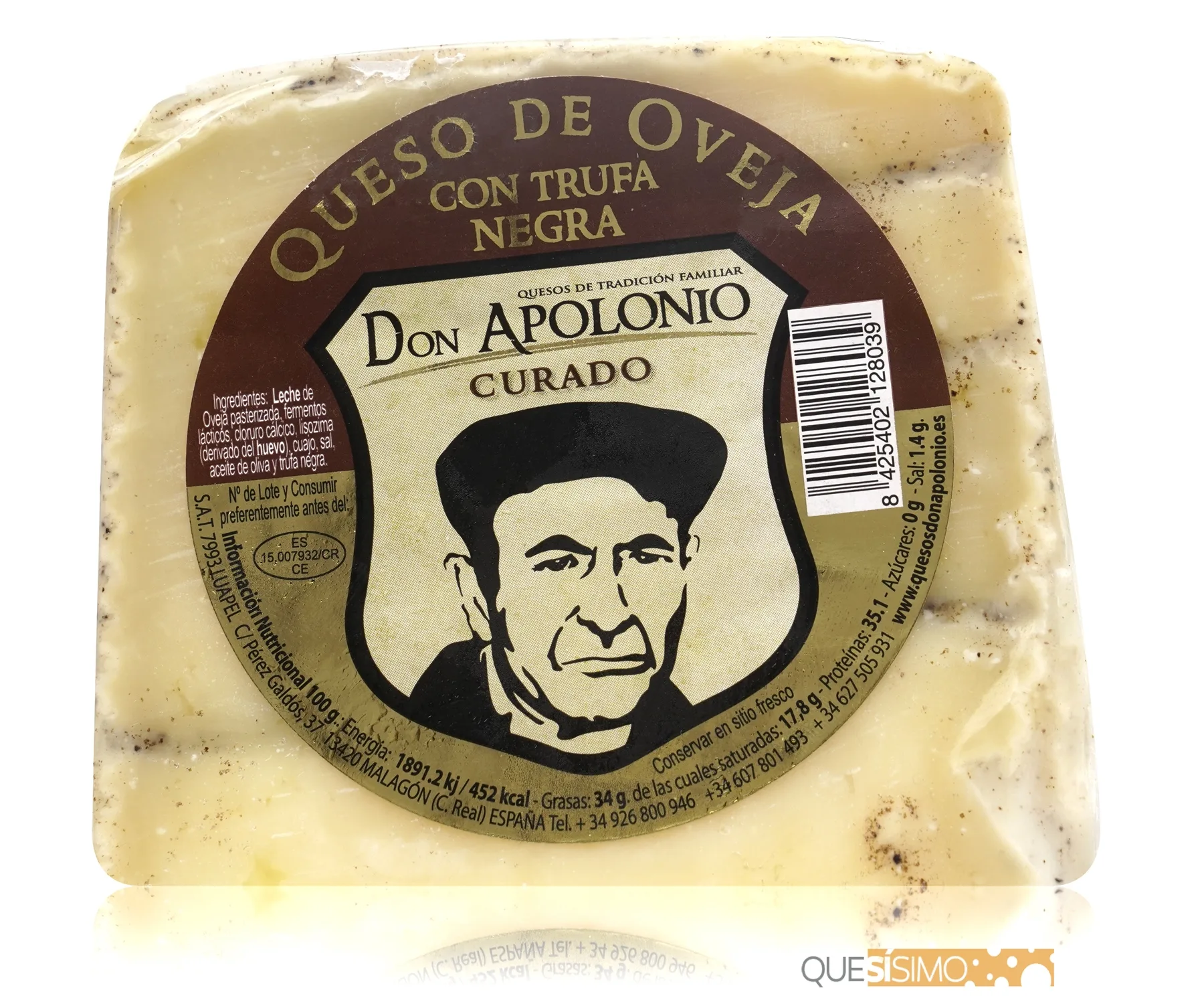 Queso Oveja Trufa Don Apolonio