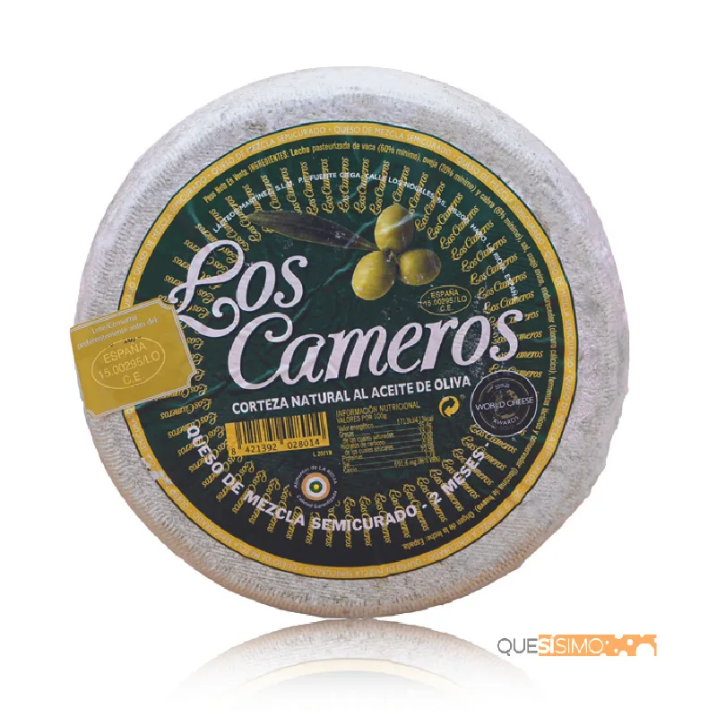 Queso Semicurado Mezcla Los Cameros
