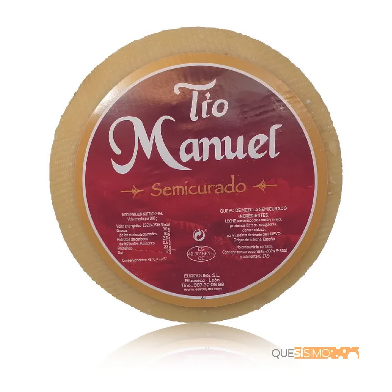Queso Semicurado Mezcla Tío Manuel