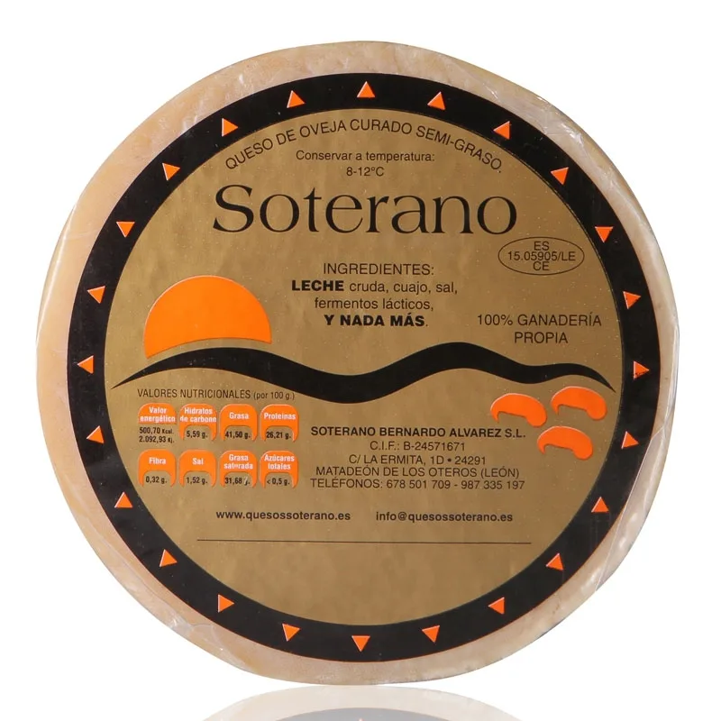 Soterano Curado Oveja