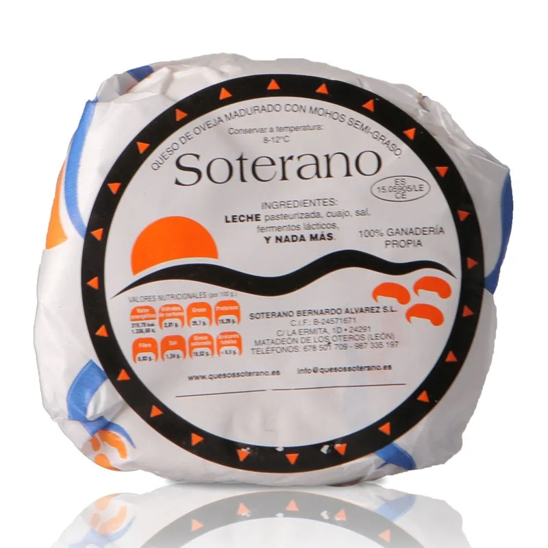 Soterano  Pasta blanda Oveja