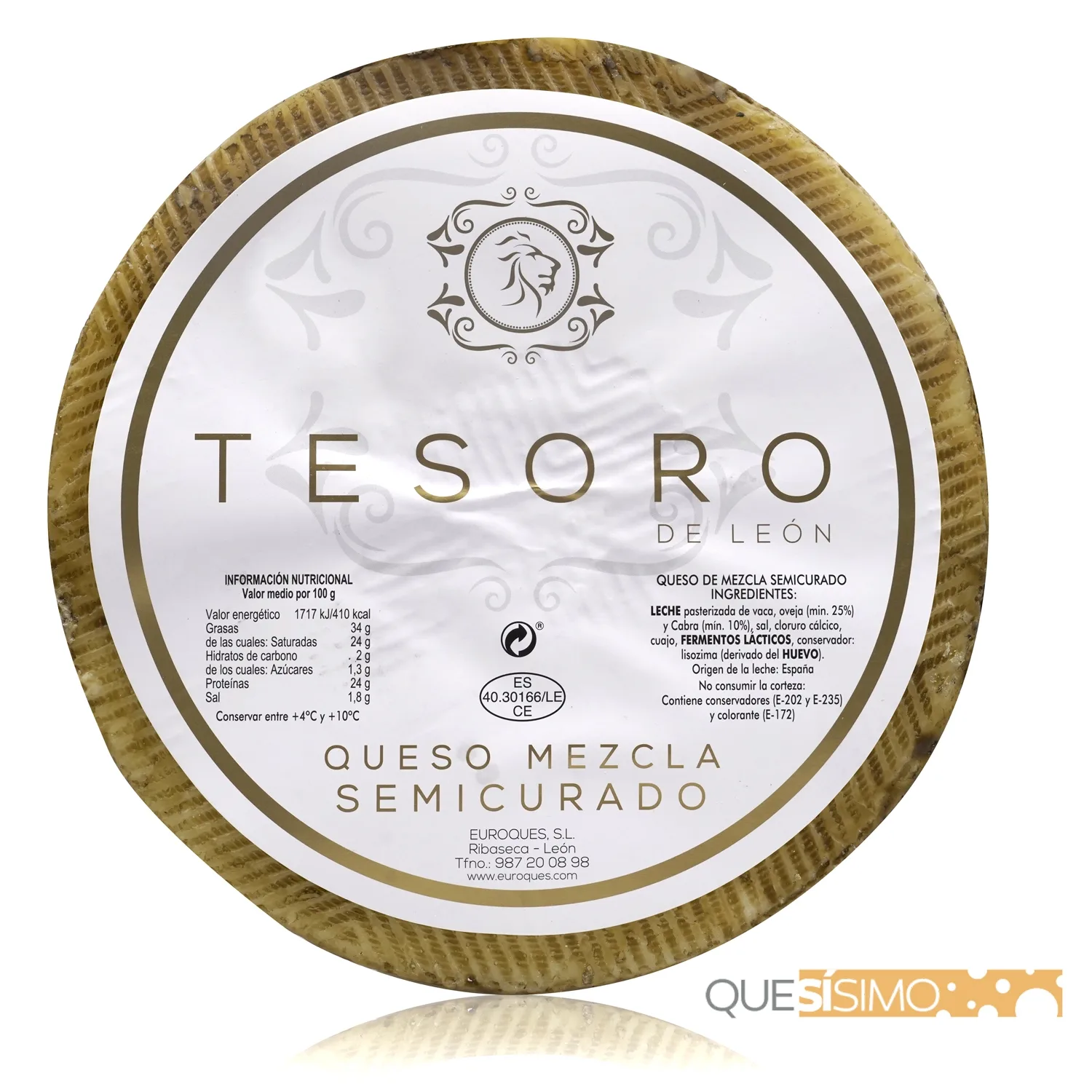 Queso Tesoro de León Semicurado Mezcla