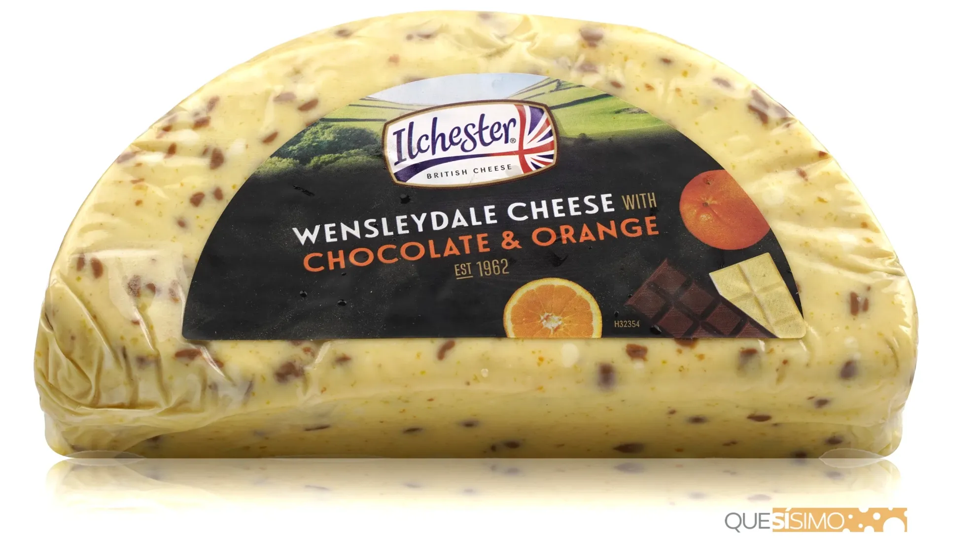 Wensleydale Ilchester Chocolate y Naranja